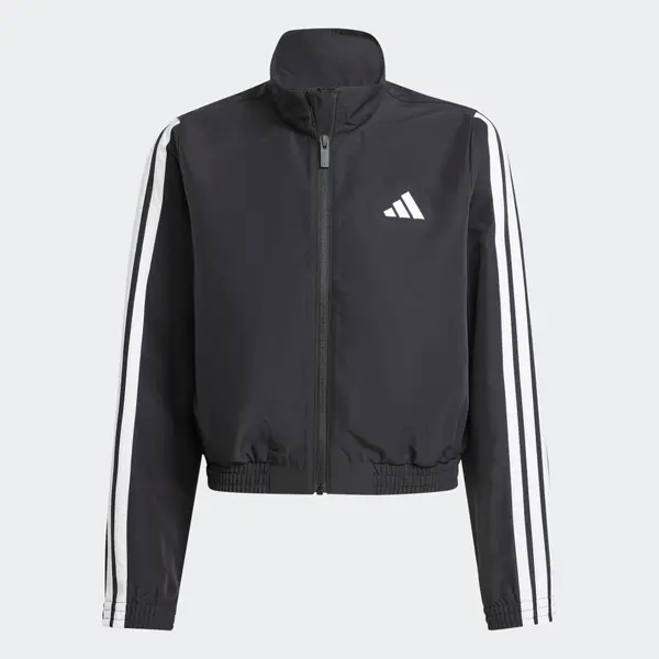 ADIDAS SPORTSWEAR ADIDAS SPORTSWEAR Športna jakna 'Essentials'  črna / bela