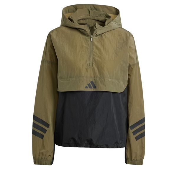 ADIDAS SPORTSWEAR ADIDAS SPORTSWEAR Športna jakna 'Future Icons'  oliva / črna