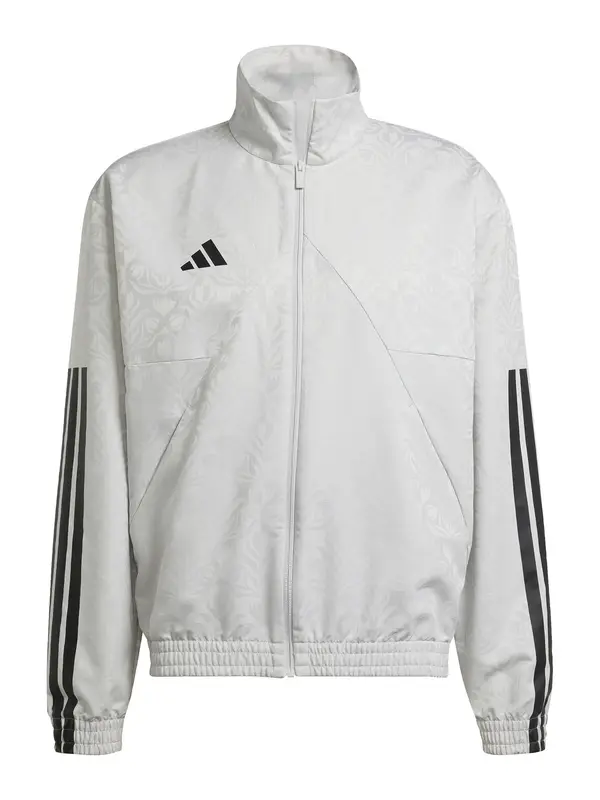 ADIDAS SPORTSWEAR ADIDAS SPORTSWEAR Športna jakna 'TIRO'  svetlo siva / črna