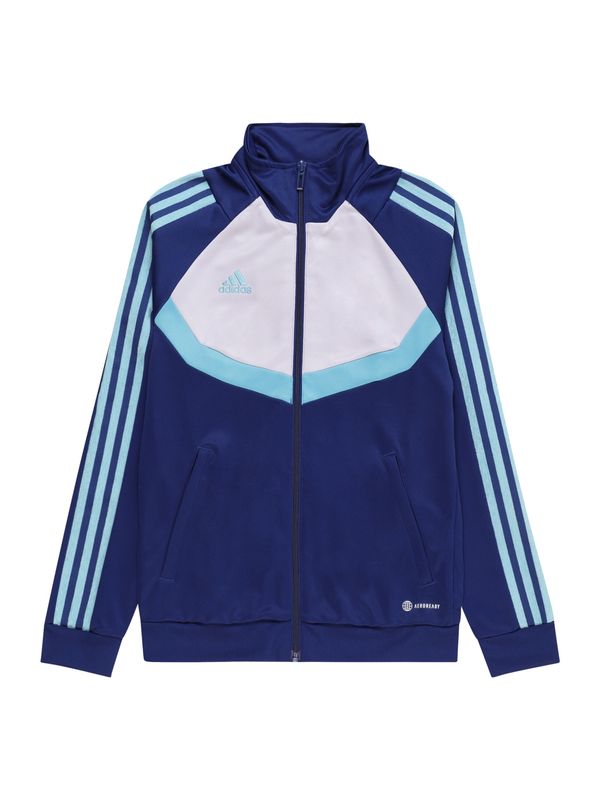 ADIDAS SPORTSWEAR ADIDAS SPORTSWEAR Športna jakna 'Tiro'  turkizna / nočno modra / bela