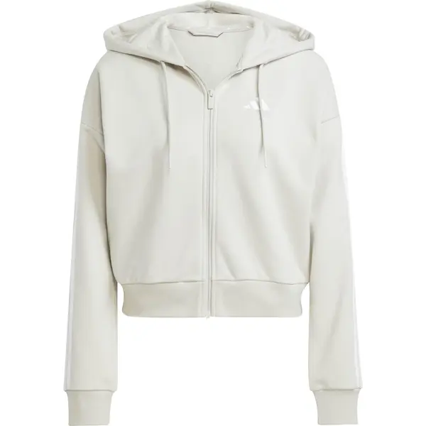ADIDAS SPORTSWEAR ADIDAS SPORTSWEAR Športna jopa na zadrgo 'Essentials'  bela / volneno bela