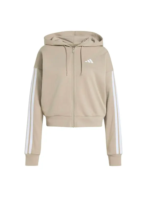 ADIDAS SPORTSWEAR ADIDAS SPORTSWEAR Športna jopa na zadrgo 'Essentials'  kaki / bela
