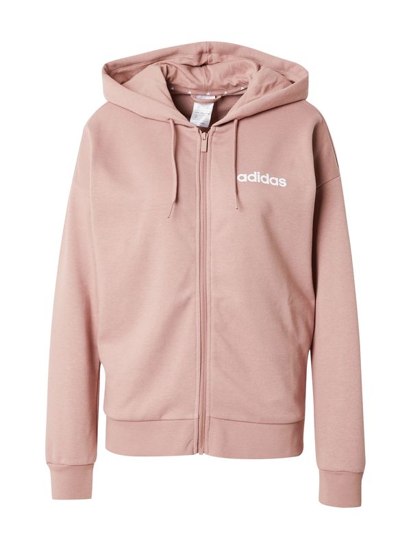 ADIDAS SPORTSWEAR ADIDAS SPORTSWEAR Športna jopa na zadrgo 'Essentials'  roza / off-bela