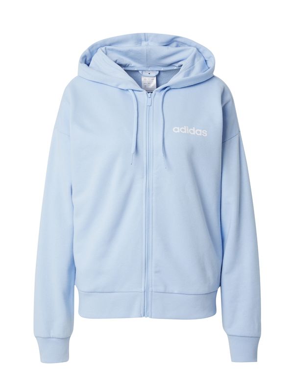 ADIDAS SPORTSWEAR ADIDAS SPORTSWEAR Športna jopa na zadrgo 'Essentials'  svetlo modra