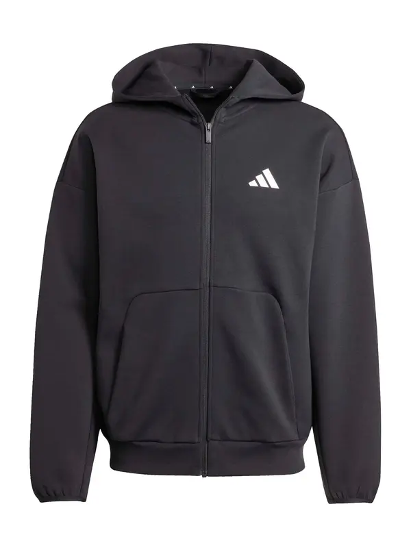 ADIDAS SPORTSWEAR ADIDAS SPORTSWEAR Športna jopa na zadrgo 'FI'  črna / bela