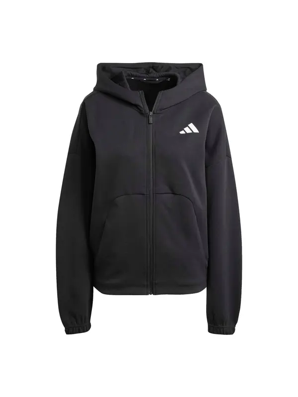 ADIDAS SPORTSWEAR ADIDAS SPORTSWEAR Športna jopa na zadrgo 'Future Icons'  črna / bela