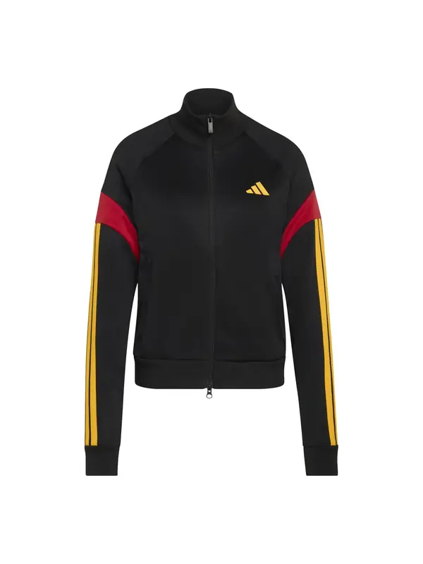 ADIDAS SPORTSWEAR ADIDAS SPORTSWEAR Športna jopa na zadrgo 'HER'  rumena / rdeča / črna