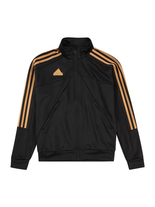 ADIDAS SPORTSWEAR ADIDAS SPORTSWEAR Športna jopa na zadrgo  rjava / črna