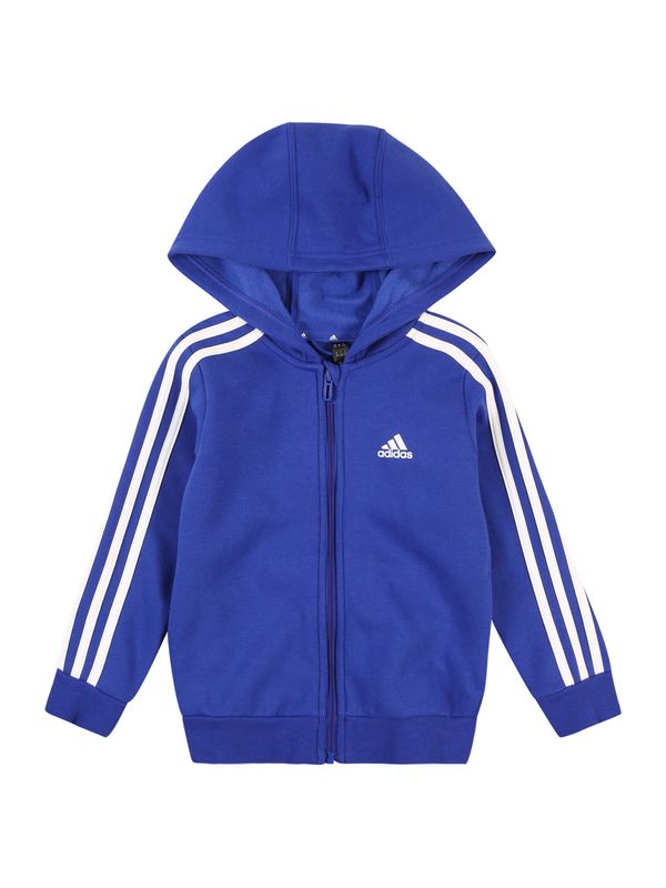 ADIDAS SPORTSWEAR ADIDAS SPORTSWEAR Športna jopa na zadrgo  safir / bela