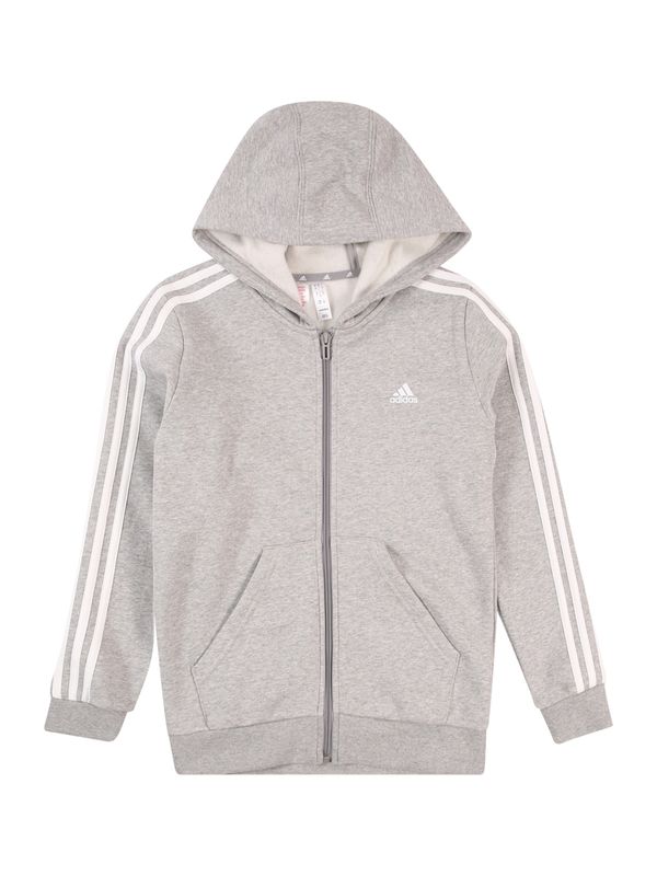 ADIDAS SPORTSWEAR ADIDAS SPORTSWEAR Športna jopa na zadrgo  siva / off-bela