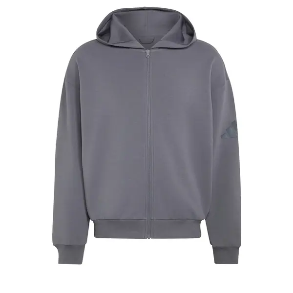ADIDAS SPORTSWEAR ADIDAS SPORTSWEAR Športna jopa na zadrgo 'Soft Lux'  svetlo siva