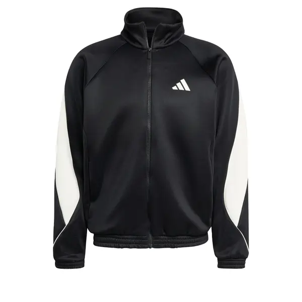ADIDAS SPORTSWEAR ADIDAS SPORTSWEAR Športna jopa na zadrgo 'Stadium'  črna / bela