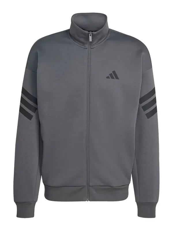 ADIDAS SPORTSWEAR ADIDAS SPORTSWEAR Športna jopa na zadrgo  temno siva / črna