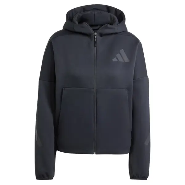 ADIDAS SPORTSWEAR ADIDAS SPORTSWEAR Športna jopa na zadrgo 'Z.N.E.'  siva / črna