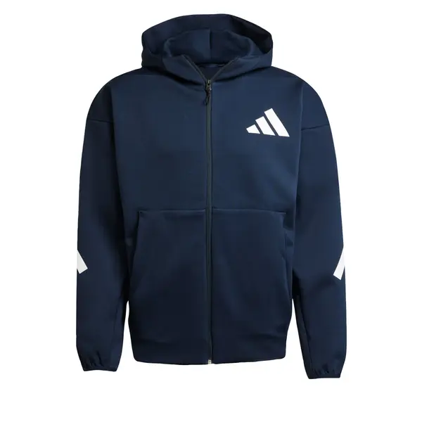 ADIDAS SPORTSWEAR ADIDAS SPORTSWEAR Športna jopa na zadrgo 'Z.N.E.'  temno modra / bela
