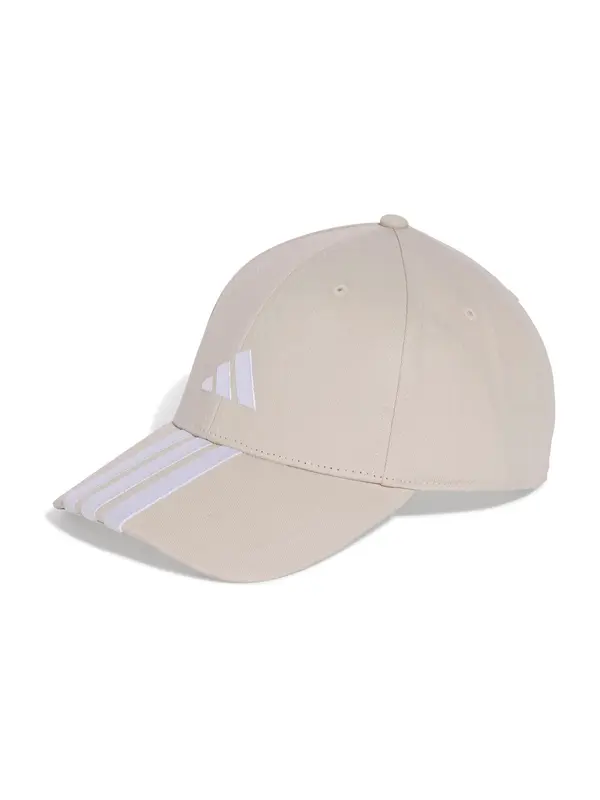 ADIDAS SPORTSWEAR ADIDAS SPORTSWEAR Športna kapa '3-Stripes New Logo Baseball'  bež / bela