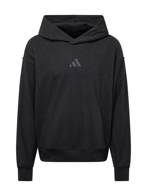 ADIDAS SPORTSWEAR ADIDAS SPORTSWEAR Športna majica 'A SZN'  jajčevec / črna