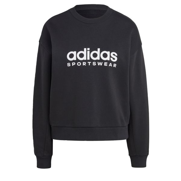 ADIDAS SPORTSWEAR ADIDAS SPORTSWEAR Športna majica 'All Szn Fleece Graphic'  črna / bela