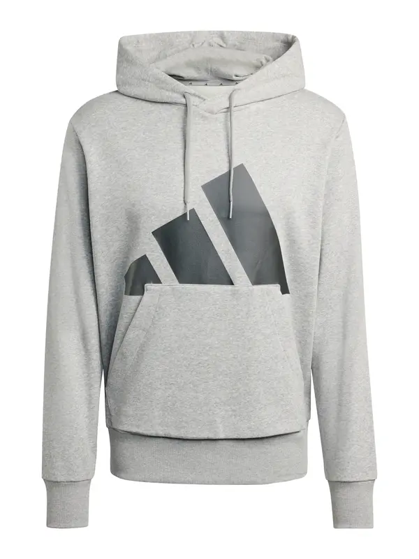 ADIDAS SPORTSWEAR ADIDAS SPORTSWEAR Športna majica 'ESS'  pegasto siva / črna