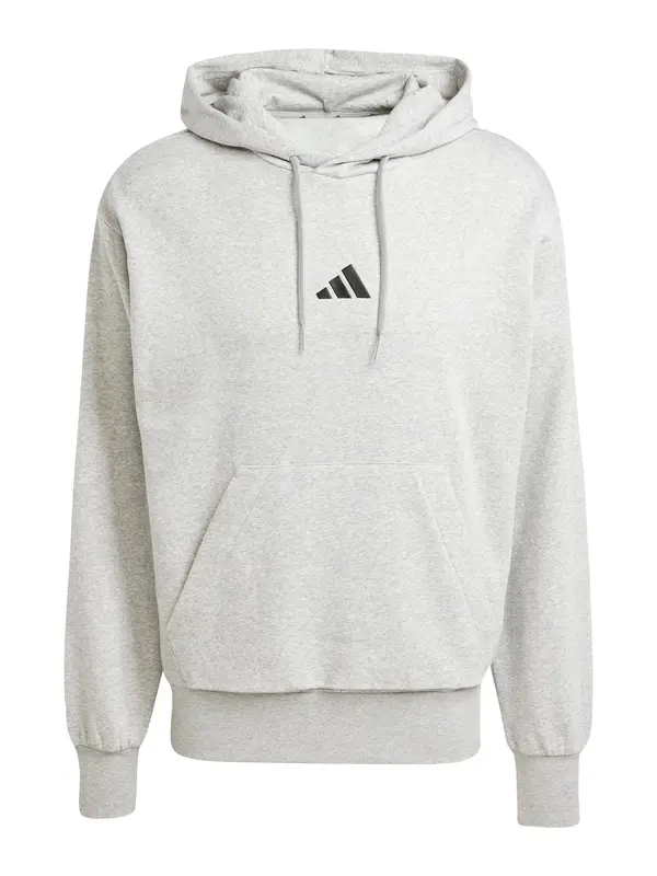 ADIDAS SPORTSWEAR ADIDAS SPORTSWEAR Športna majica 'Essentials'  pegasto siva / črna