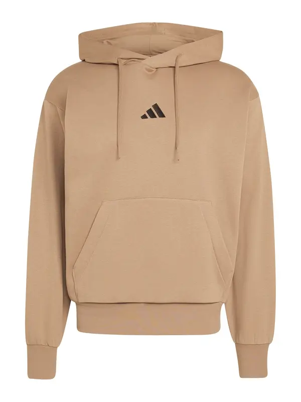ADIDAS SPORTSWEAR ADIDAS SPORTSWEAR Športna majica 'Essentials'  svetlo rjava / črna