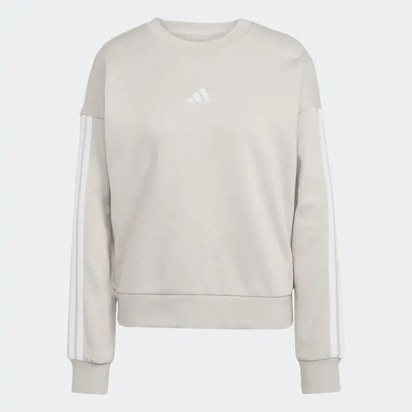 ADIDAS SPORTSWEAR ADIDAS SPORTSWEAR Športna majica 'Essentials'  svetlo siva / bela