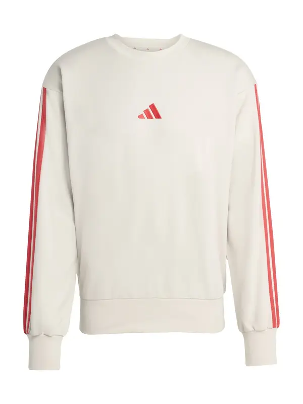 ADIDAS SPORTSWEAR ADIDAS SPORTSWEAR Športna majica 'Essentials'  svetlo siva / rdeča