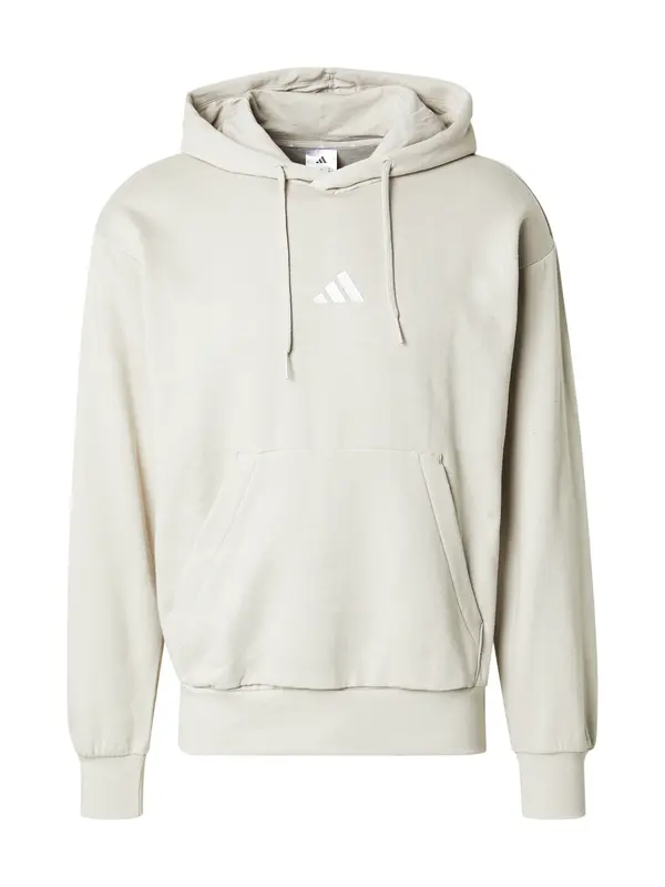 ADIDAS SPORTSWEAR ADIDAS SPORTSWEAR Športna majica 'FEELCOZY'  greige / bela