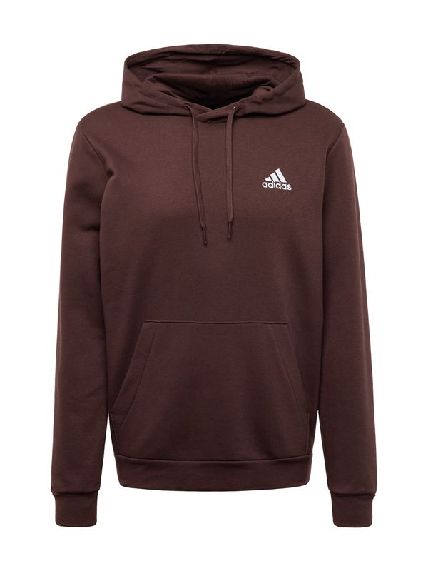 ADIDAS SPORTSWEAR ADIDAS SPORTSWEAR Športna majica 'FEELCOZY'  rjava / off-bela