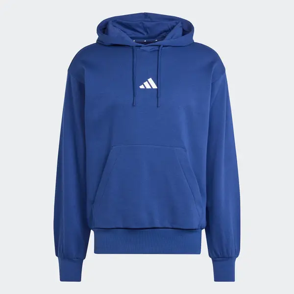 ADIDAS SPORTSWEAR ADIDAS SPORTSWEAR Športna majica 'Feelcozy'  temno modra / bela