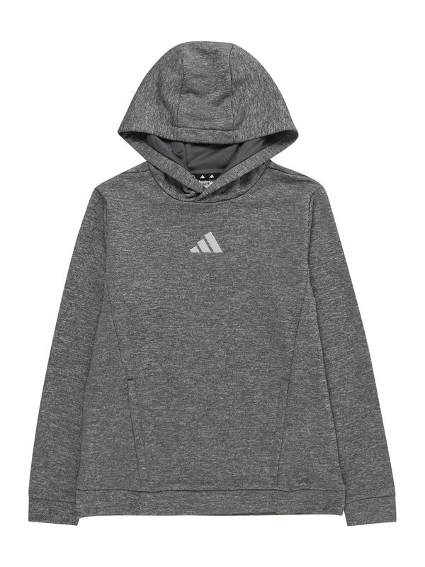 ADIDAS SPORTSWEAR ADIDAS SPORTSWEAR Športna majica 'Heather'  temno siva / bela