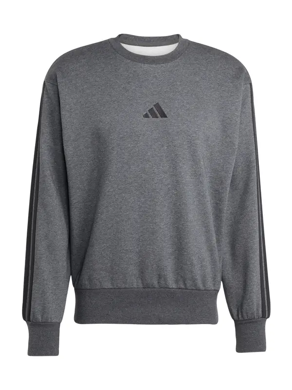 ADIDAS SPORTSWEAR ADIDAS SPORTSWEAR Športna majica  pegasto siva / črna
