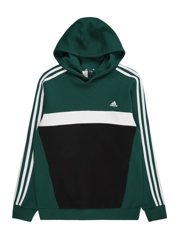 ADIDAS SPORTSWEAR ADIDAS SPORTSWEAR Športna majica  temno zelena / črna / bela