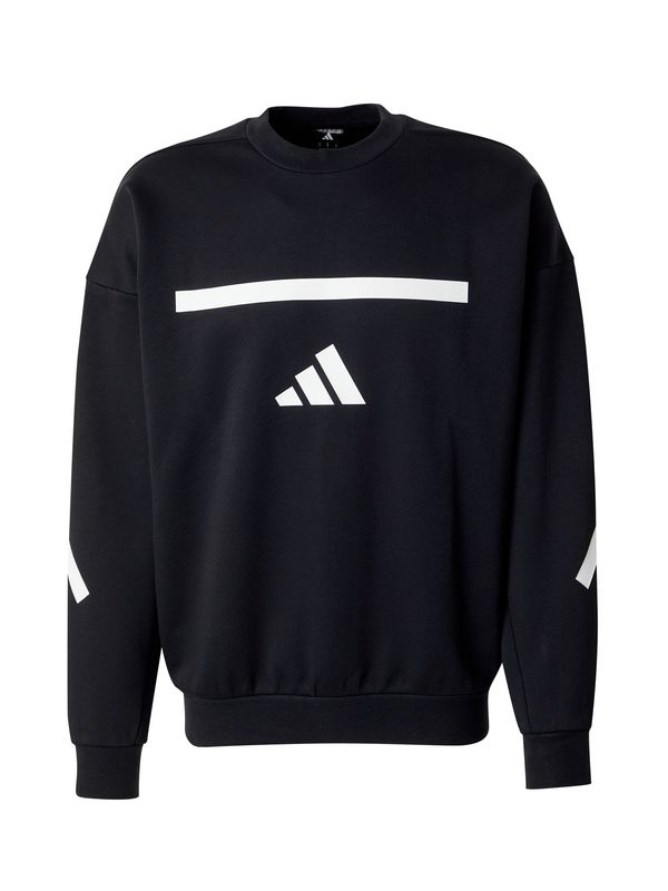 ADIDAS SPORTSWEAR ADIDAS SPORTSWEAR Športna majica 'Z.N.E.'  črna / bela