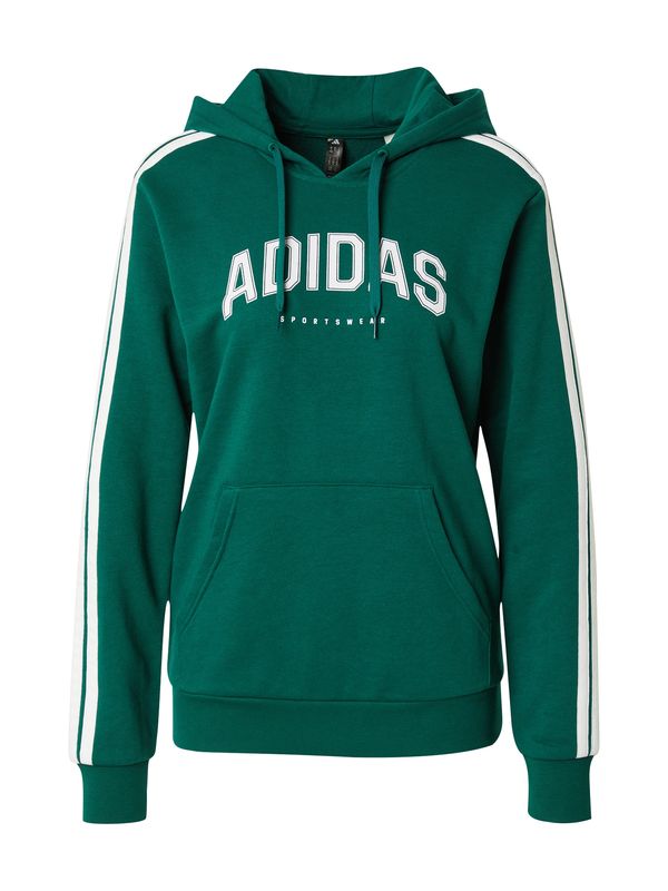 ADIDAS SPORTSWEAR ADIDAS SPORTSWEAR Športna majica  zelena / bela