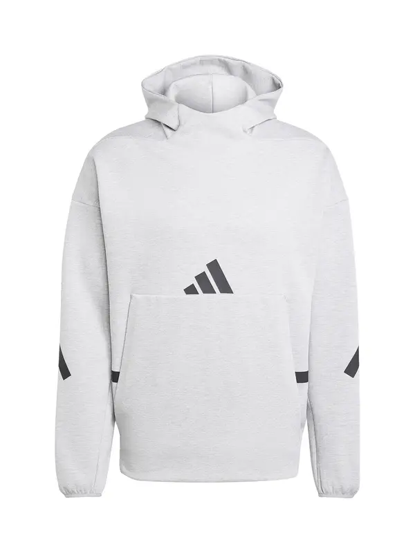 ADIDAS SPORTSWEAR ADIDAS SPORTSWEAR Športna majica 'ZNE'  pegasto siva / črna