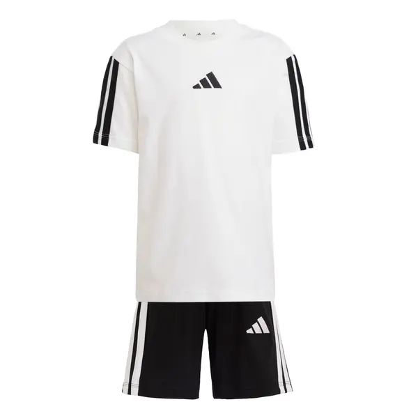 ADIDAS SPORTSWEAR ADIDAS SPORTSWEAR Športna obleka 'Essentials'  črna / bela