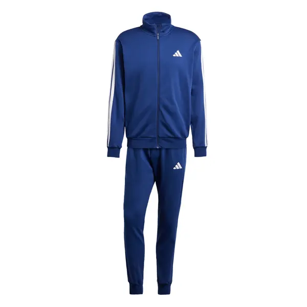 ADIDAS SPORTSWEAR ADIDAS SPORTSWEAR Športna trenirka '3-STRIPES FLEECE'  temno modra / bela