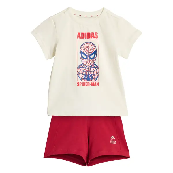 ADIDAS SPORTSWEAR ADIDAS SPORTSWEAR Športna trenirka 'Adidas x Marvel Spider-Man'  mornarska / rubin rdeča / volneno bela
