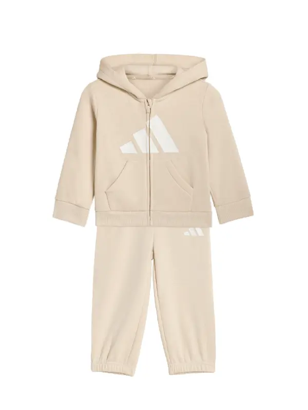 ADIDAS SPORTSWEAR ADIDAS SPORTSWEAR Športna trenirka  bež / bela