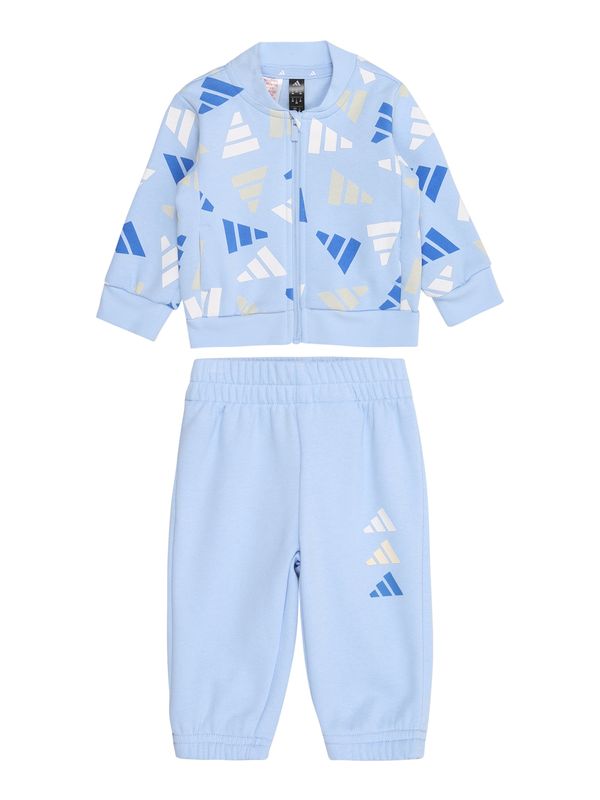 ADIDAS SPORTSWEAR ADIDAS SPORTSWEAR Športna trenirka 'CLBRTNTS'  pesek / modra / svetlo modra / bela