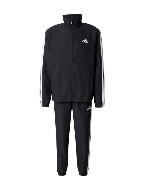 Adidas ADIDAS SPORTSWEAR Športna trenirka  črna / bela