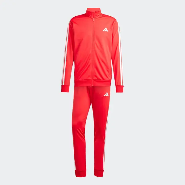 ADIDAS SPORTSWEAR ADIDAS SPORTSWEAR Športna trenirka 'Dayready'  rdeča / bela