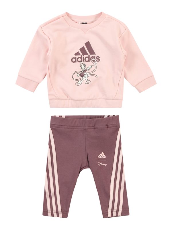 ADIDAS SPORTSWEAR ADIDAS SPORTSWEAR Športna trenirka 'Disney Minnie and Daisy '  lila / jagoda / črna / bela