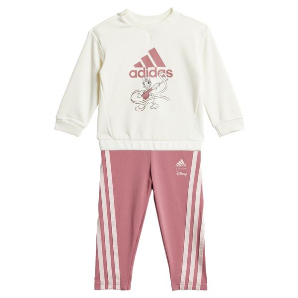 ADIDAS SPORTSWEAR ADIDAS SPORTSWEAR Športna trenirka 'Disney Minnie And Daisy'  staro roza / črna / naravno bela