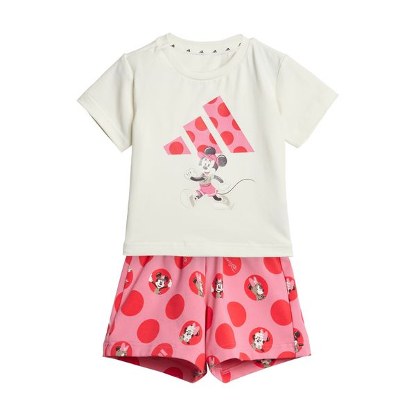 ADIDAS SPORTSWEAR ADIDAS SPORTSWEAR Športna trenirka 'Disney Minnie Mouse'  roza / rdeča / bela