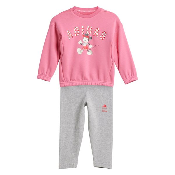 ADIDAS SPORTSWEAR ADIDAS SPORTSWEAR Športna trenirka 'Disney Minnie Mouse'  siva / pitaja / rdeča / bela