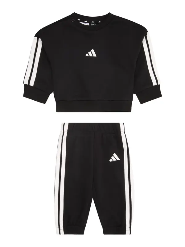 ADIDAS SPORTSWEAR ADIDAS SPORTSWEAR Športna trenirka 'Essentials'  črna / bela