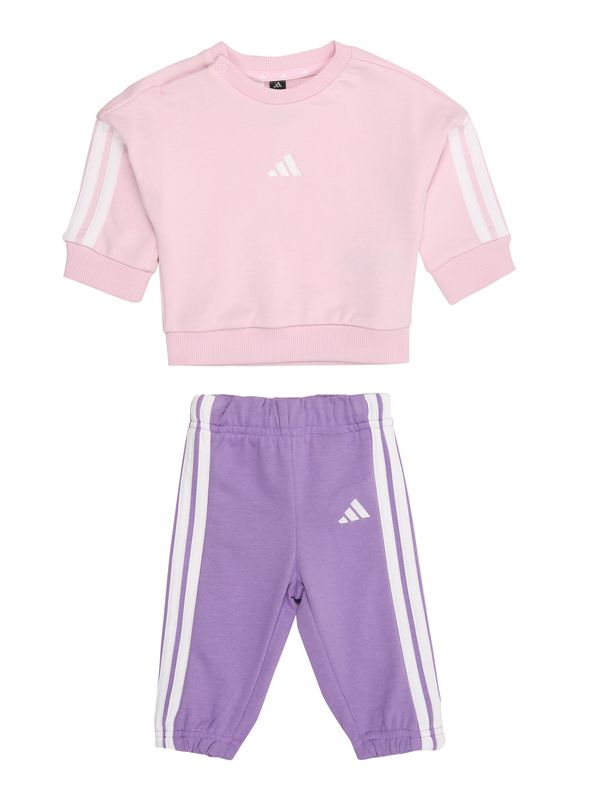 ADIDAS SPORTSWEAR ADIDAS SPORTSWEAR Športna trenirka 'Essentials'  lila / puder / bela