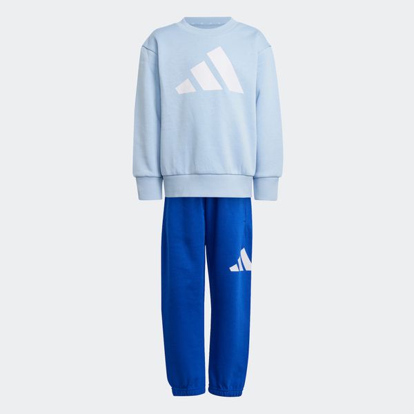 ADIDAS SPORTSWEAR ADIDAS SPORTSWEAR Športna trenirka 'Essentials'  modra / pastelno modra / bela